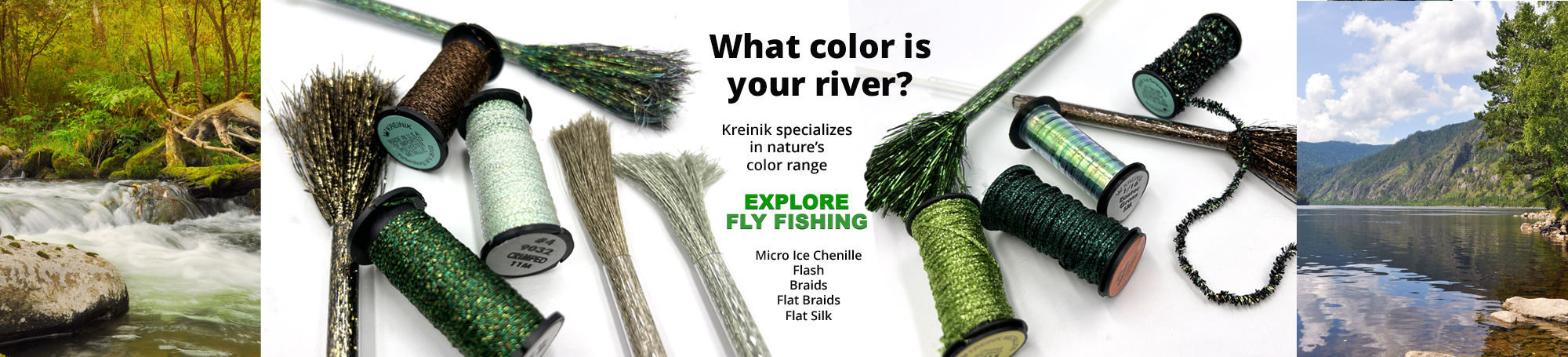 Kreinik Flash is the most desired fly-tying metallic