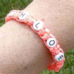 Glow-in-the-dark Name Bracelet