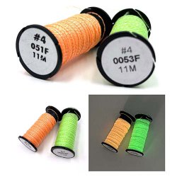 Kreinik glow-in-the-dark threads