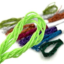 Kreinik glow-in-the-dark Facets