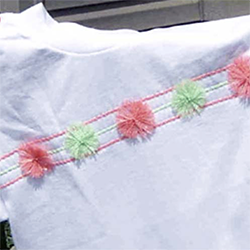 No-Sew T-Shirt With A Glow
