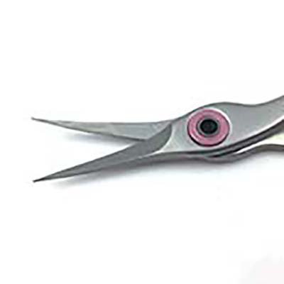 3.75" Ring Lock Stainless Steel Curved Scissors x302c