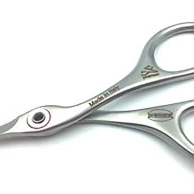 3.75" Ring Lock Stainless Steel Curved Scissors x302c