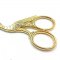 3.5" Gold Handled Stork Scissors