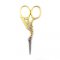 3.5" Gold Handled Stork Scissors